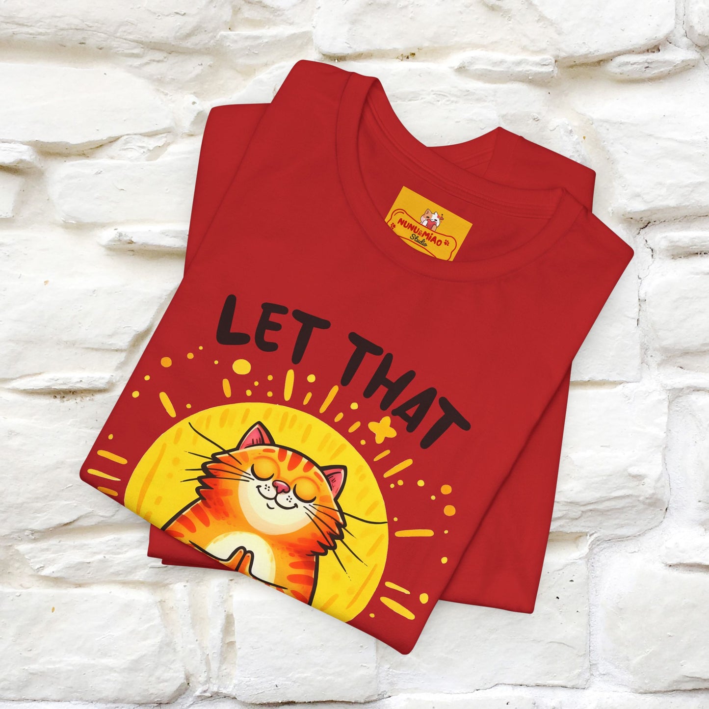 "Let That Sh*t Go" Cat T-shirt |Nunu&Miao Studio - Nunu&Miao Studio