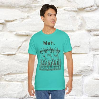 "Meh" Cute T-shirt |Nunu&Miao Studio - Nunu&Miao Studio