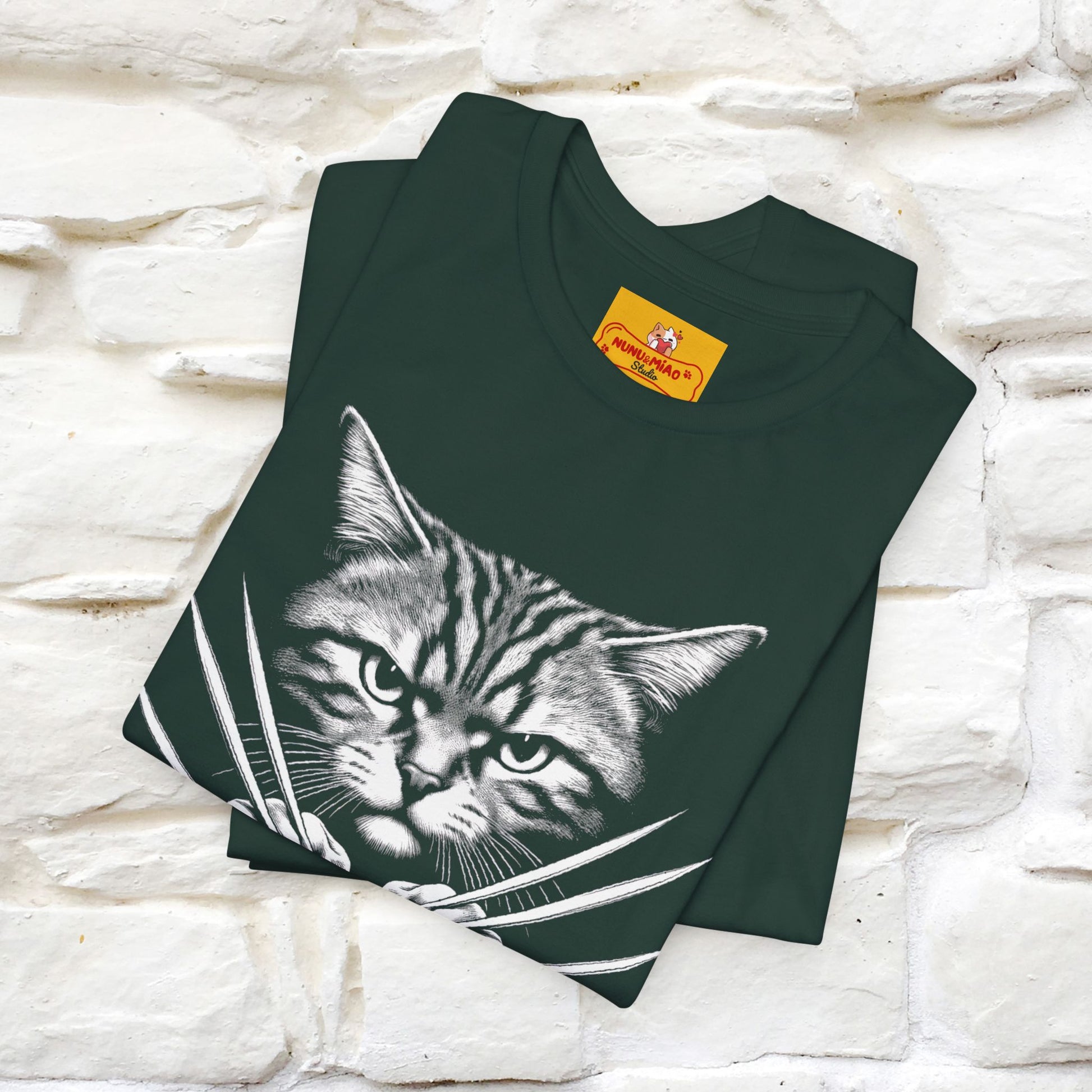 ''The Catverine'' Cat T-Shirt |  | Nunu&Miao Studio - Nunu&Miao Studio
