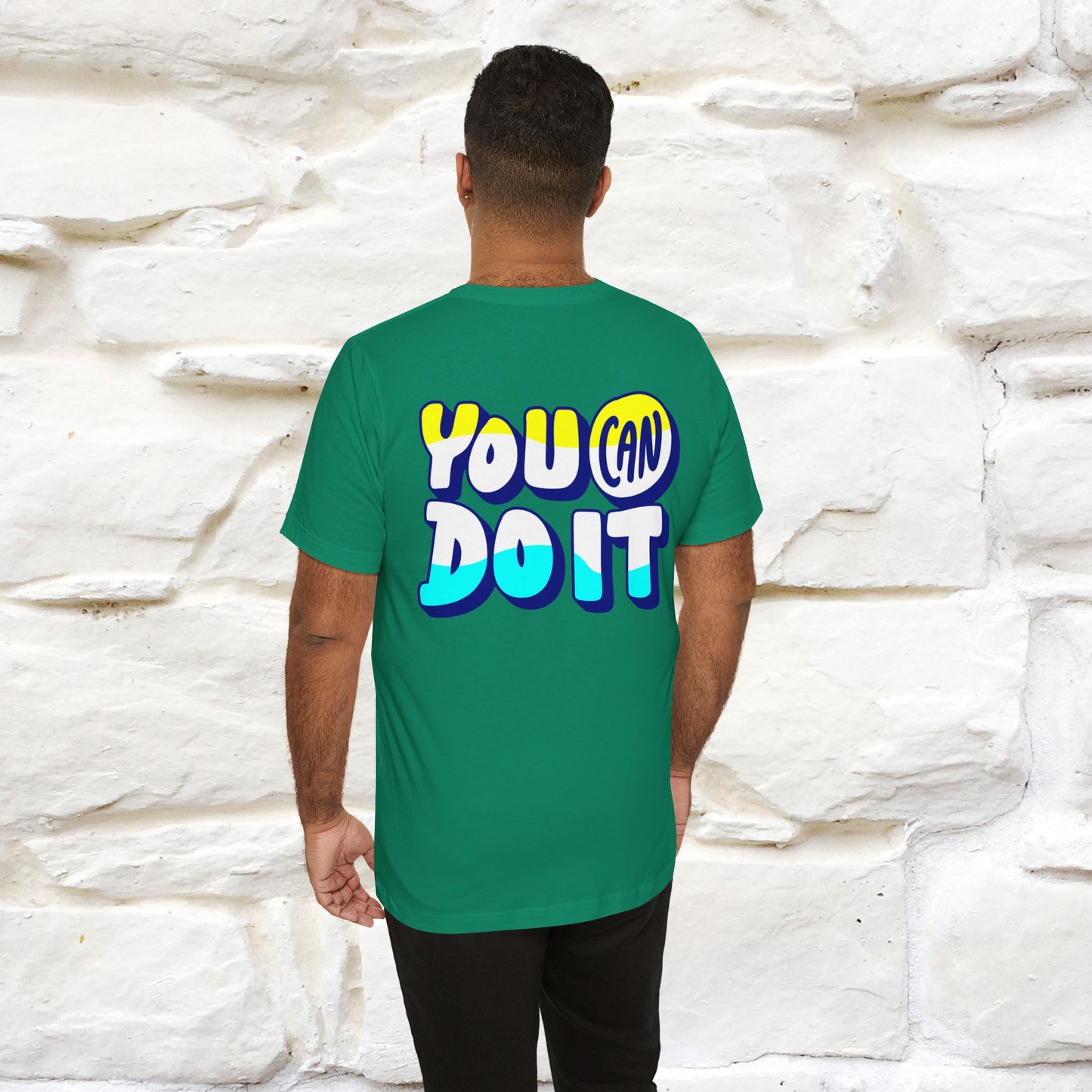 "You Can Do It'' | Front & Back Design | Nunu&Miao Studio - Nunu&Miao Studio