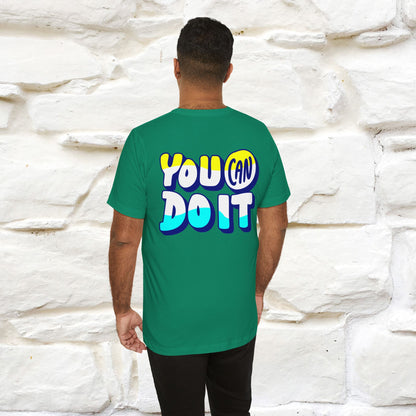 "You Can Do It'' | Front & Back Design | Nunu&Miao Studio - Nunu&Miao Studio