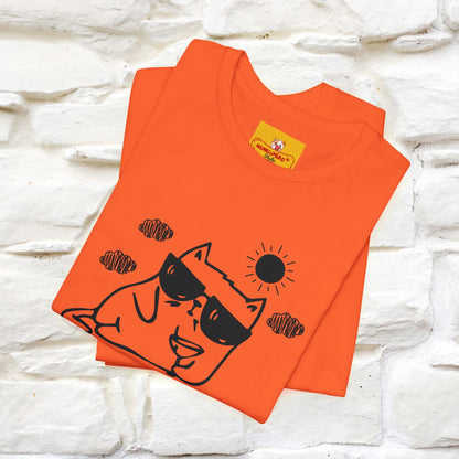 ''Chill Mode on'' Cat T-Shirt | Nunu&Miao Studio