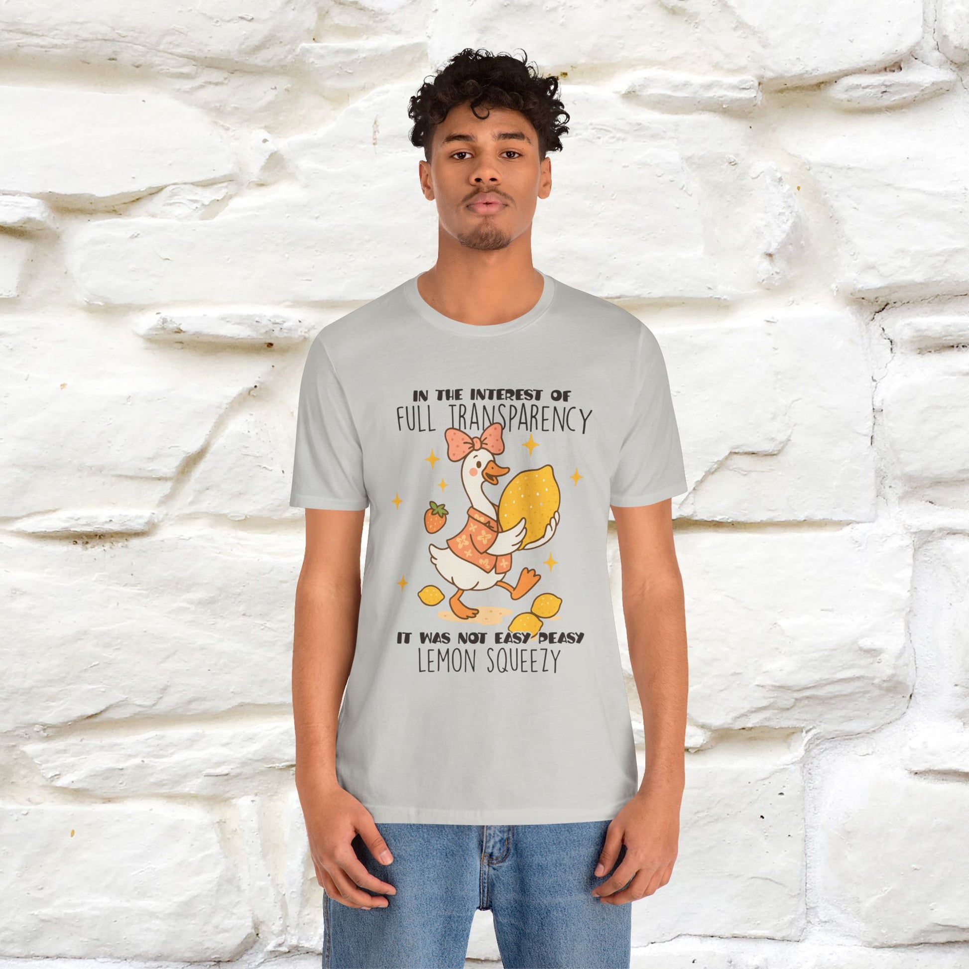 "It Was Not Easy Peasy" Funny T-shirt |Nunu&Miao Studio - Nunu&Miao Studio
