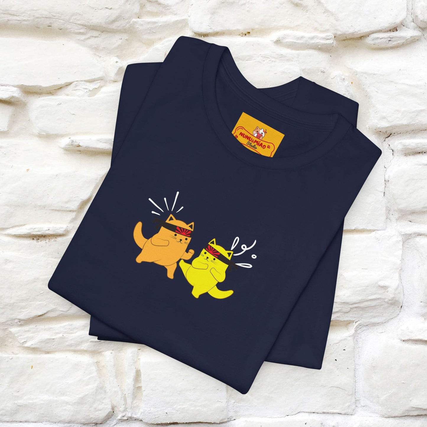 "You Have the Power to Protect Your Peace" Cat T-Shirt| Front & Back Design | Nunu&Miao Studio - Nunu&Miao Studio