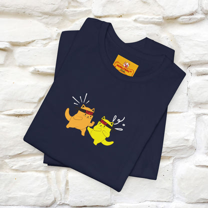 "You Have the Power to Protect Your Peace" Cat T-Shirt| Front & Back Design | Nunu&Miao Studio - Nunu&Miao Studio