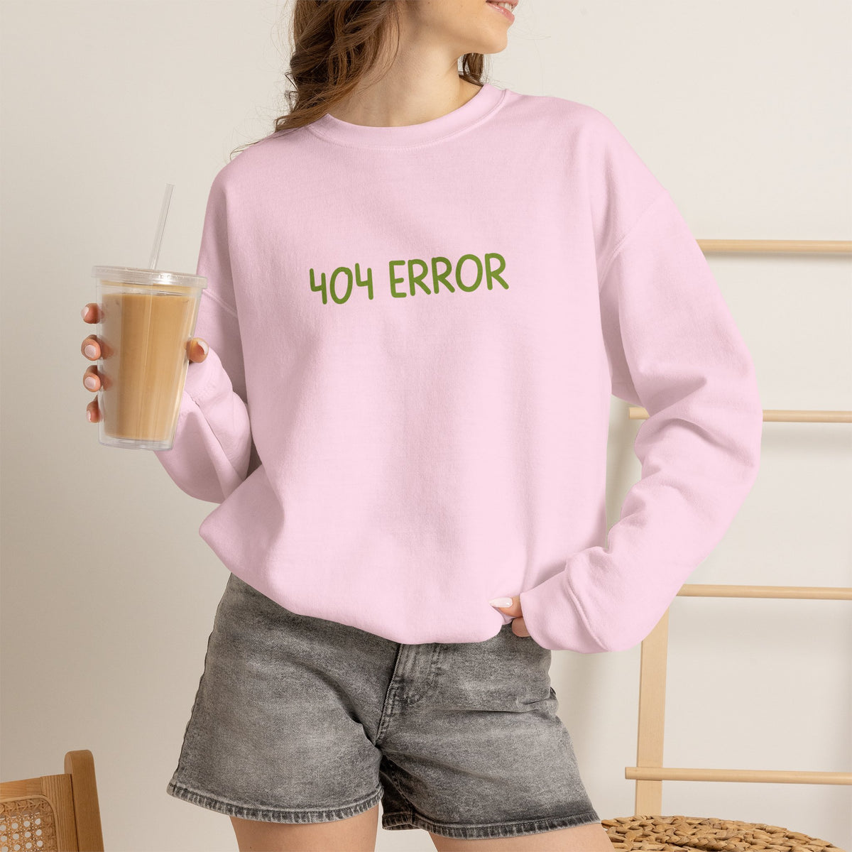 "404 Error'' |Cat Sweatshirt | Nunu&Miao Studio