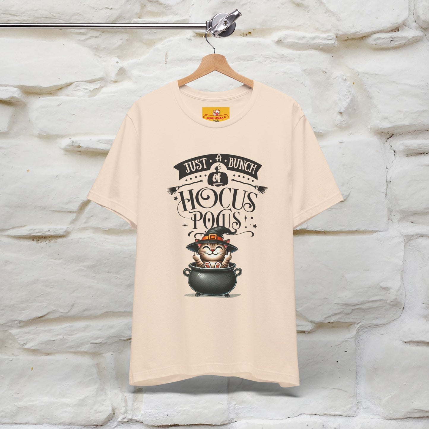 "Just A Bunch Of Hocus Pocus" Cat  T-shirt |Nunu&Miao Studio - Nunu&Miao Studio