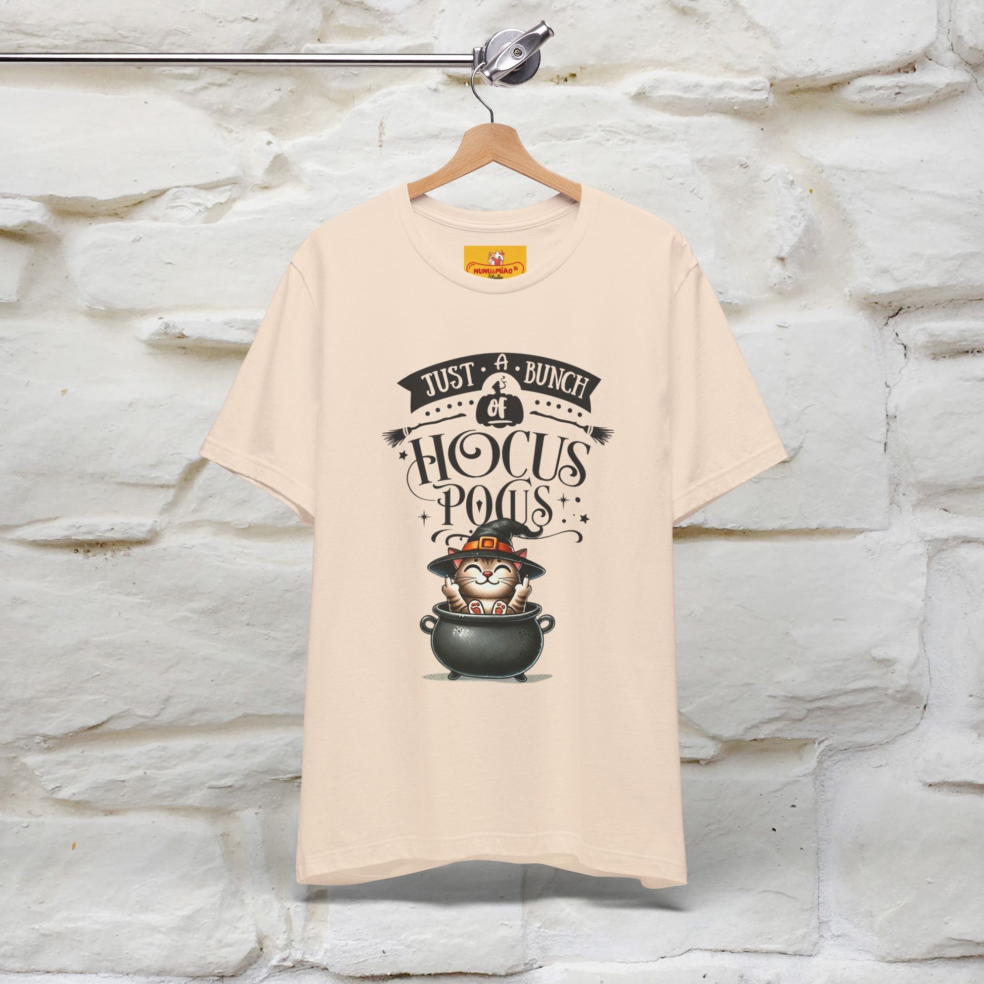 "Just A Bunch Of Hocus Pocus" Cat  T-shirt |Nunu&Miao Studio - Nunu&Miao Studio