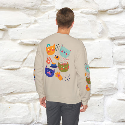 ''Catnaval'' |Cat Sweatshirt | Nunu&Miao Studio