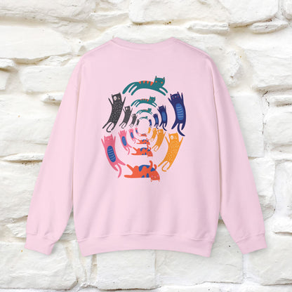"The Hypnotic Meow'' |Cat Sweatshirt | Nunu&Miao Studio