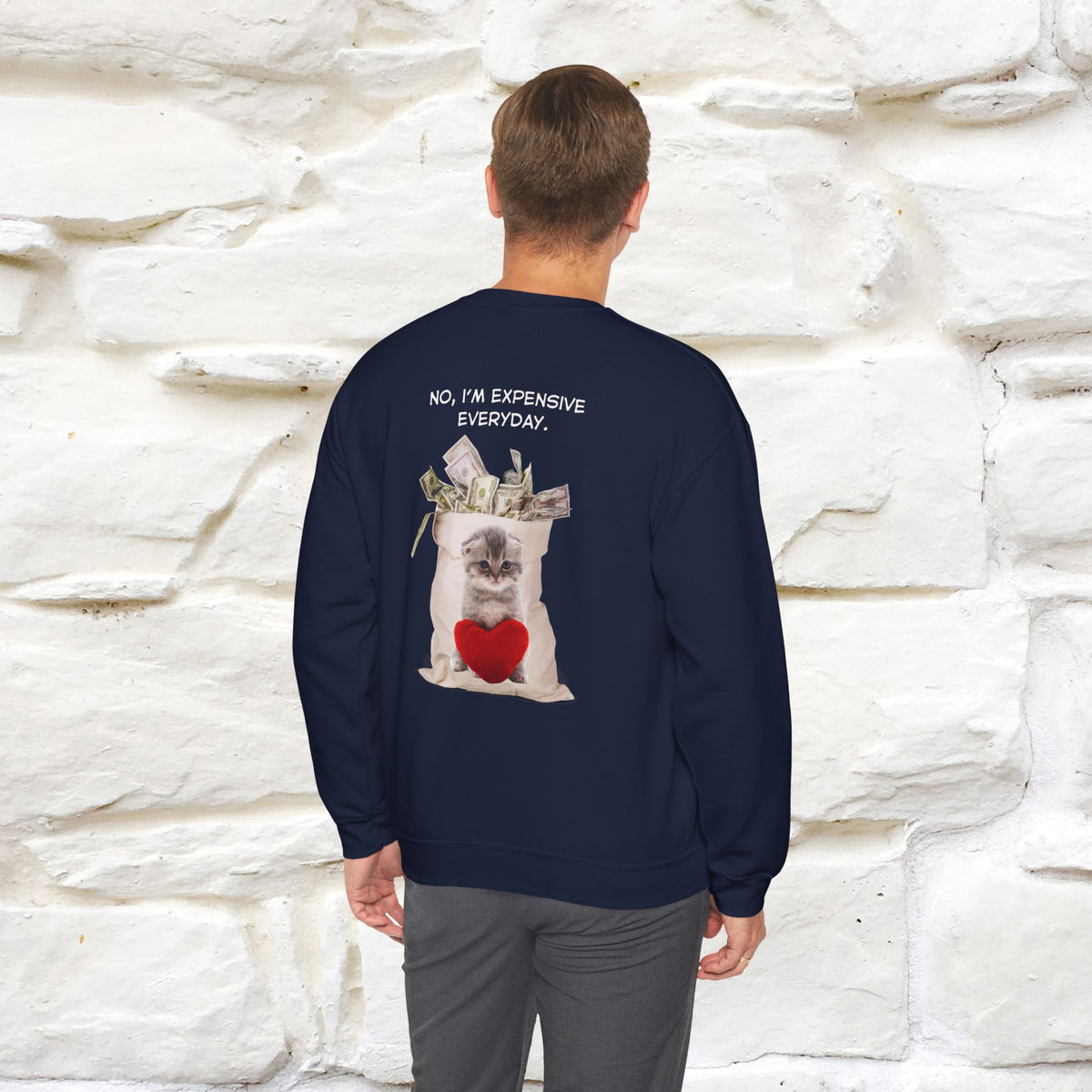 ''Are You Free Tomorrow ...'' | Cute Cat Sweatshirt | Nunu&Miao Studio