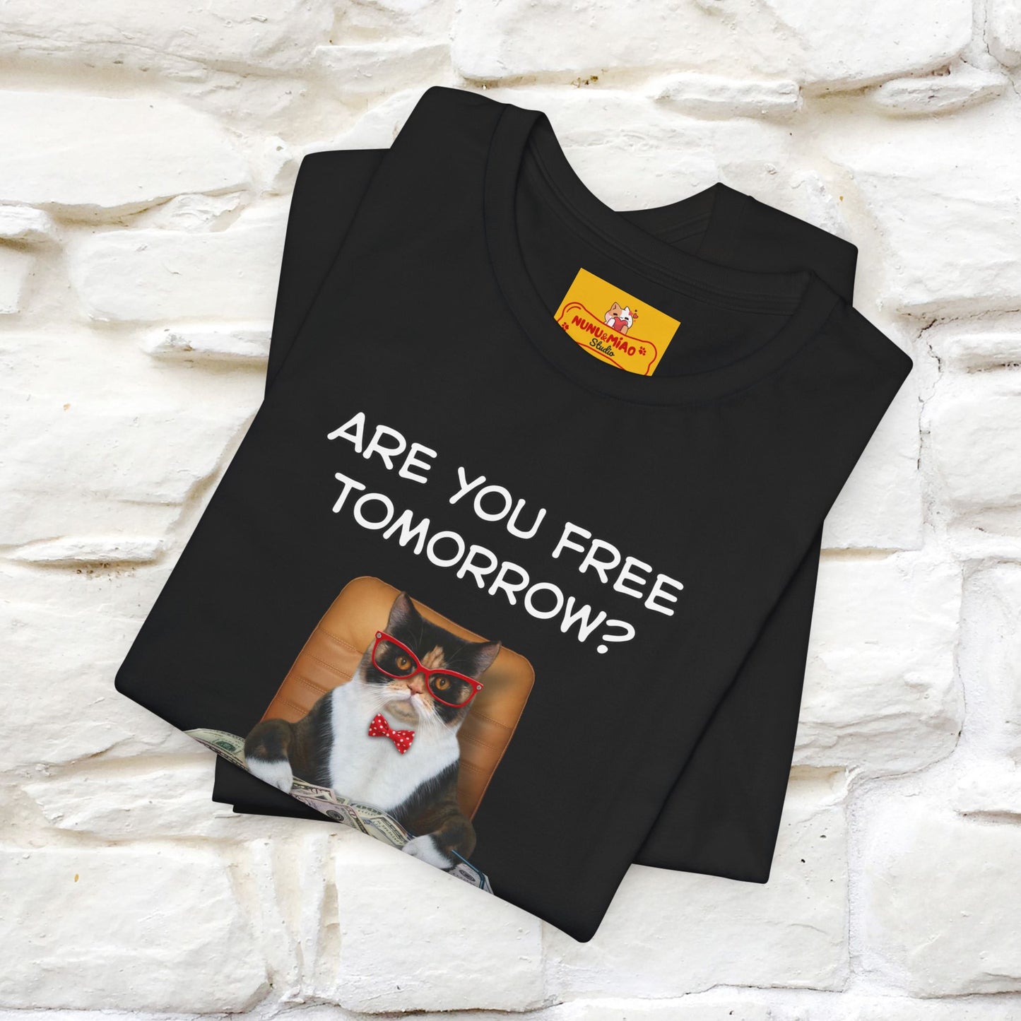 “Are You Fee Tomorrow?” | Cat T-Shirt | Nunu&Miao Studio