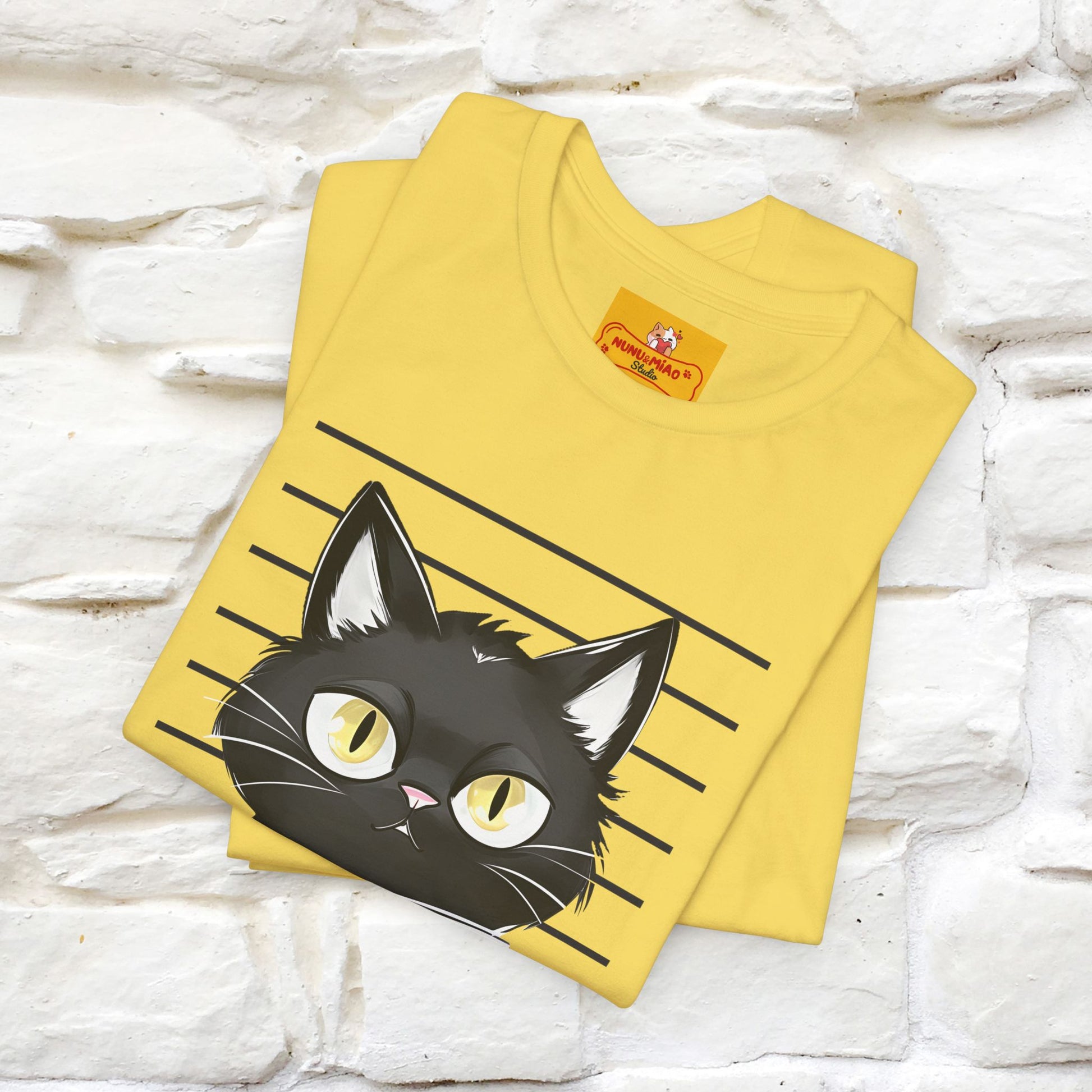 "Bad Cattitude" Cat T-Shirt | Nunu&Miao Studio - Nunu&Miao Studio
