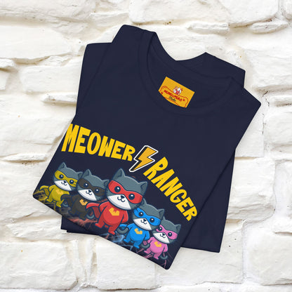 ''Meower Ranger''| CatT-Shirt | Nunu&Miao Studio - Nunu&Miao Studio