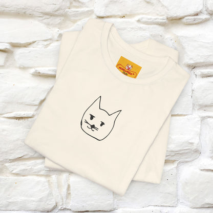 "Caos'' Cat T-Shirt Front and Back Design | Nunu&Miao Studio - Nunu&Miao Studio