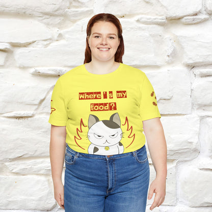 ''Where Is My ....?"  Cat T-shirt| Nunu&Miao Studio - Nunu&Miao Studio