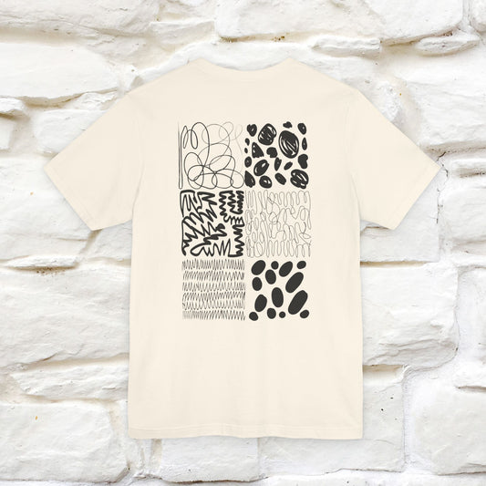 "Caos'' Cat T-Shirt Front and Back Design | Nunu&Miao Studio - Nunu&Miao Studio