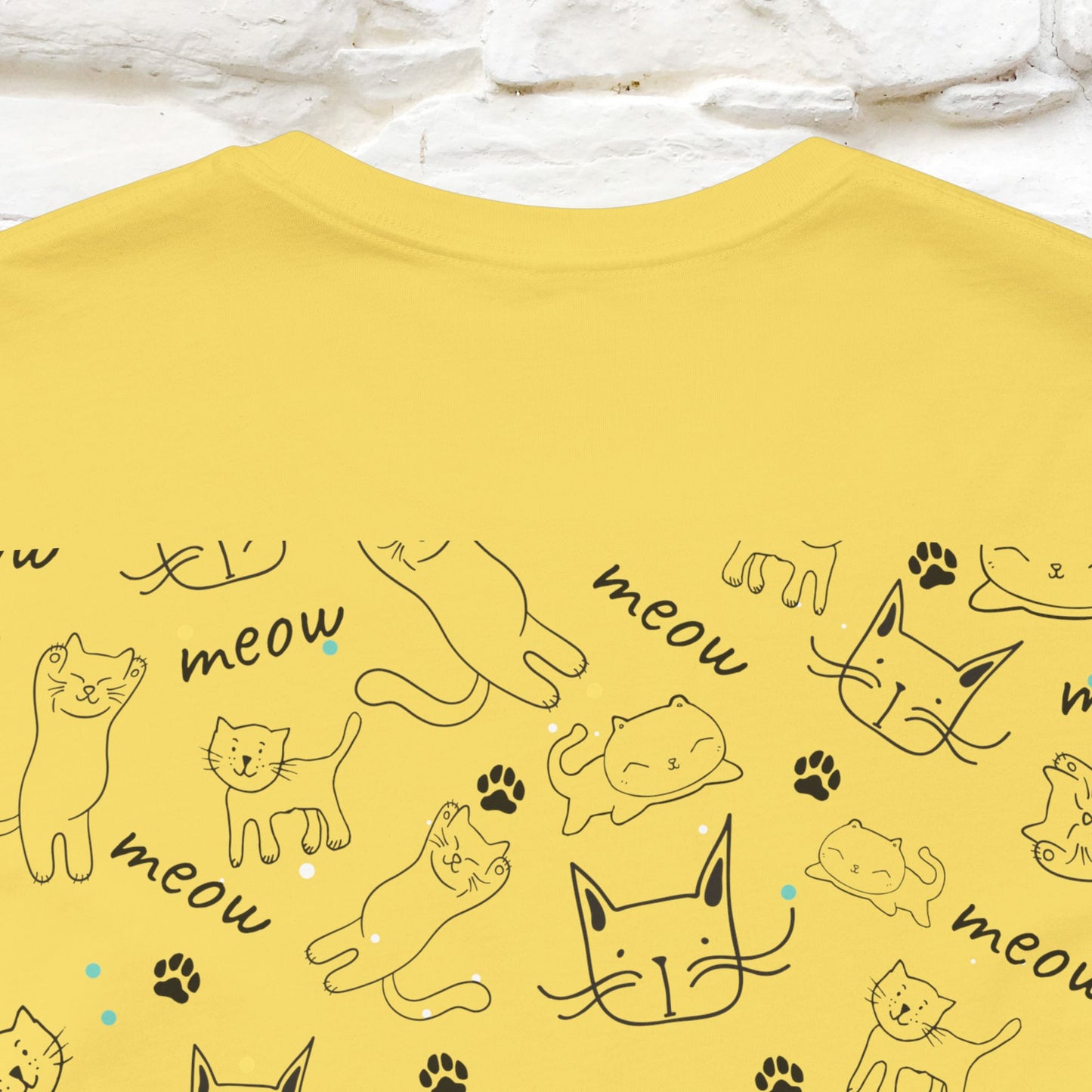 "Antidepressants" Cat T-Shirt | Front & Back Design | Nunu&Miao Studio - Nunu&Miao Studio