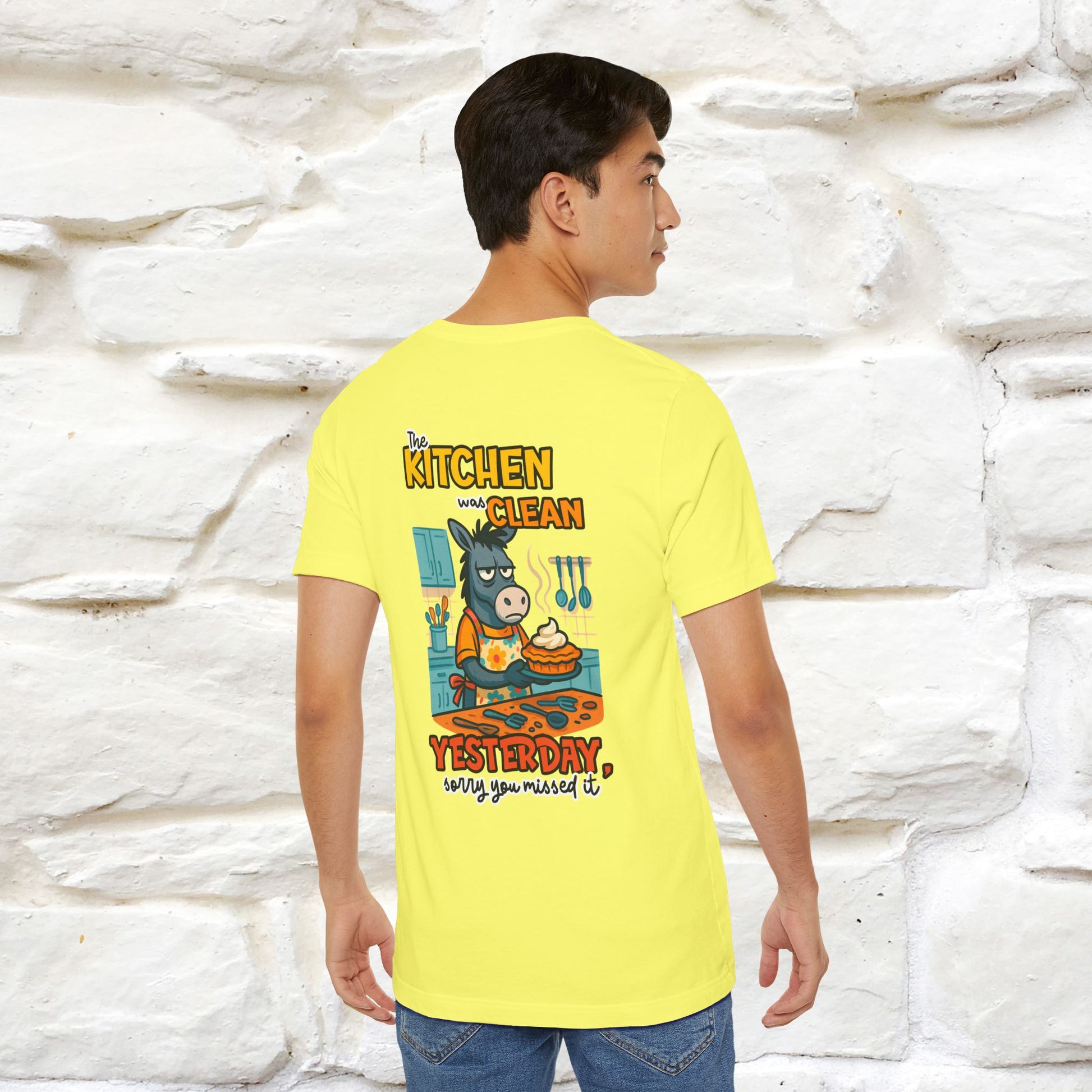 "The Kitchen Was Clean... " |Funny T-Shirt | Nunu&Miao Studio - Nunu&Miao Studio