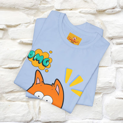 ''Oh My God'' Cat T-Shirt | Nunu&Miao Studio - Nunu&Miao Studio