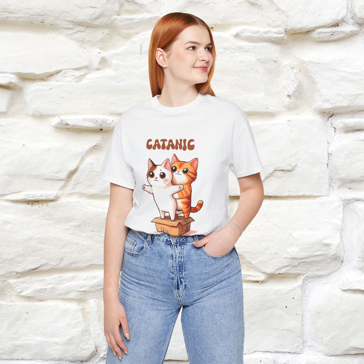 ''Catanic'' Cat T-Shirt | Nunu&Miao Studio - Nunu&Miao Studio
