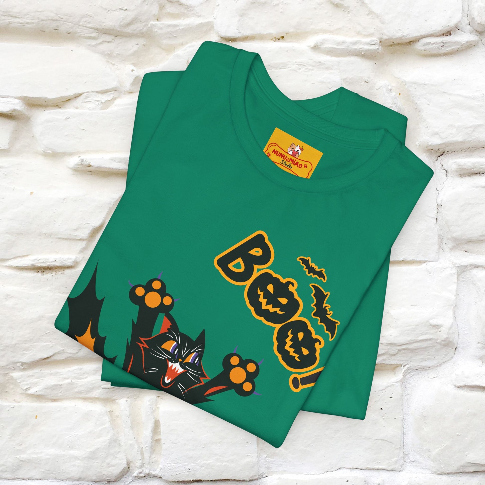 "Boo" Cat  T-shirt |Nunu&Miao Studio - Nunu&Miao Studio
