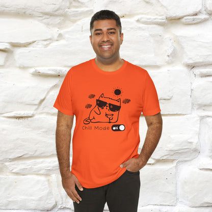 ''Chill Mode on'' Cat T-Shirt | Nunu&Miao Studio