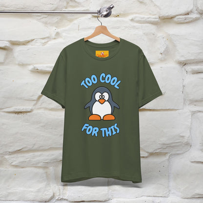 ''Too Cool For This" |Cat T-Shirt | Nunu&Miao Studio - Nunu&Miao Studio