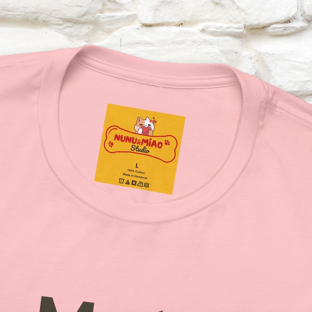 "Meh" Cute T-shirt |Nunu&Miao Studio