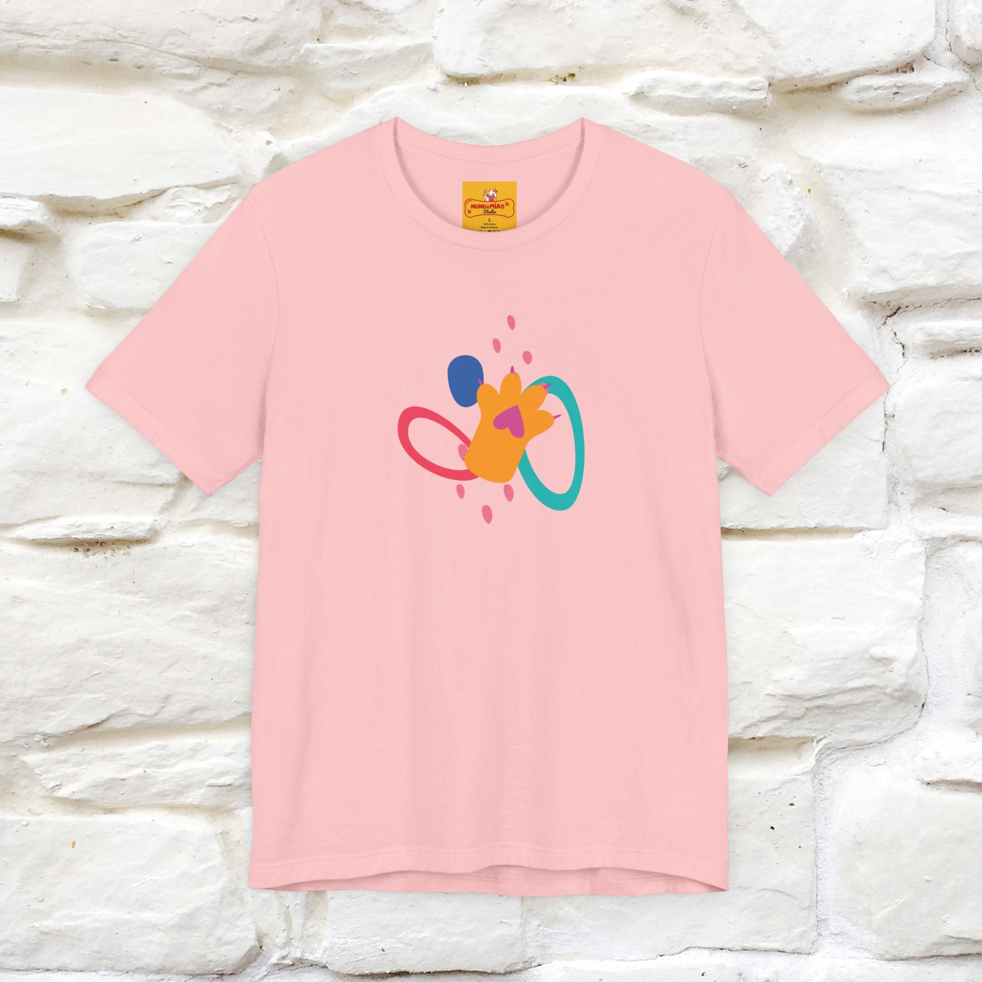 ''The Power Of Meow'' Cat T-Shirt Front and Back Design | Nunu&Miao Studio - Nunu&Miao Studio