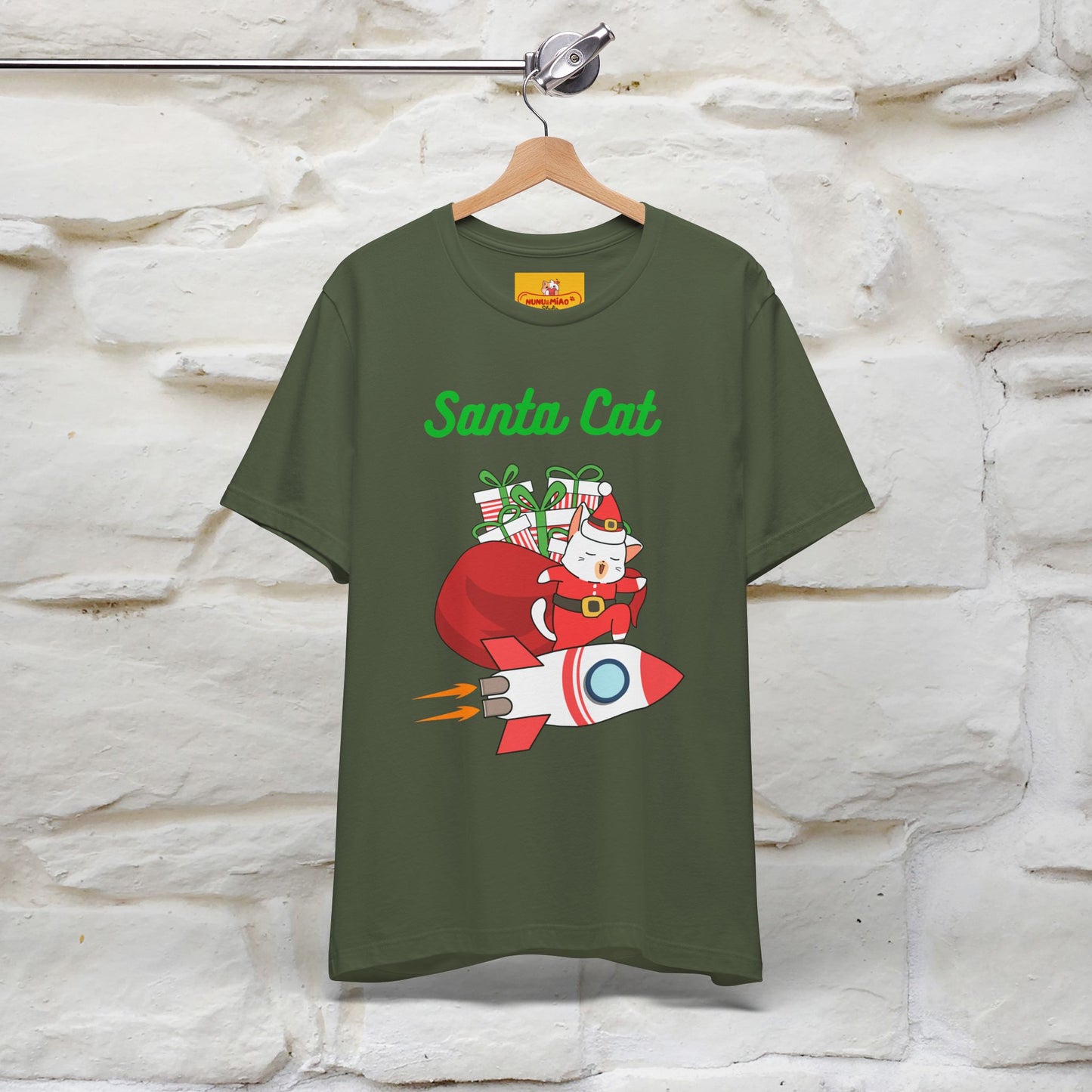 "Funny Santa Cat..." | Cat T-Shirt | Nunu&Miao Studio