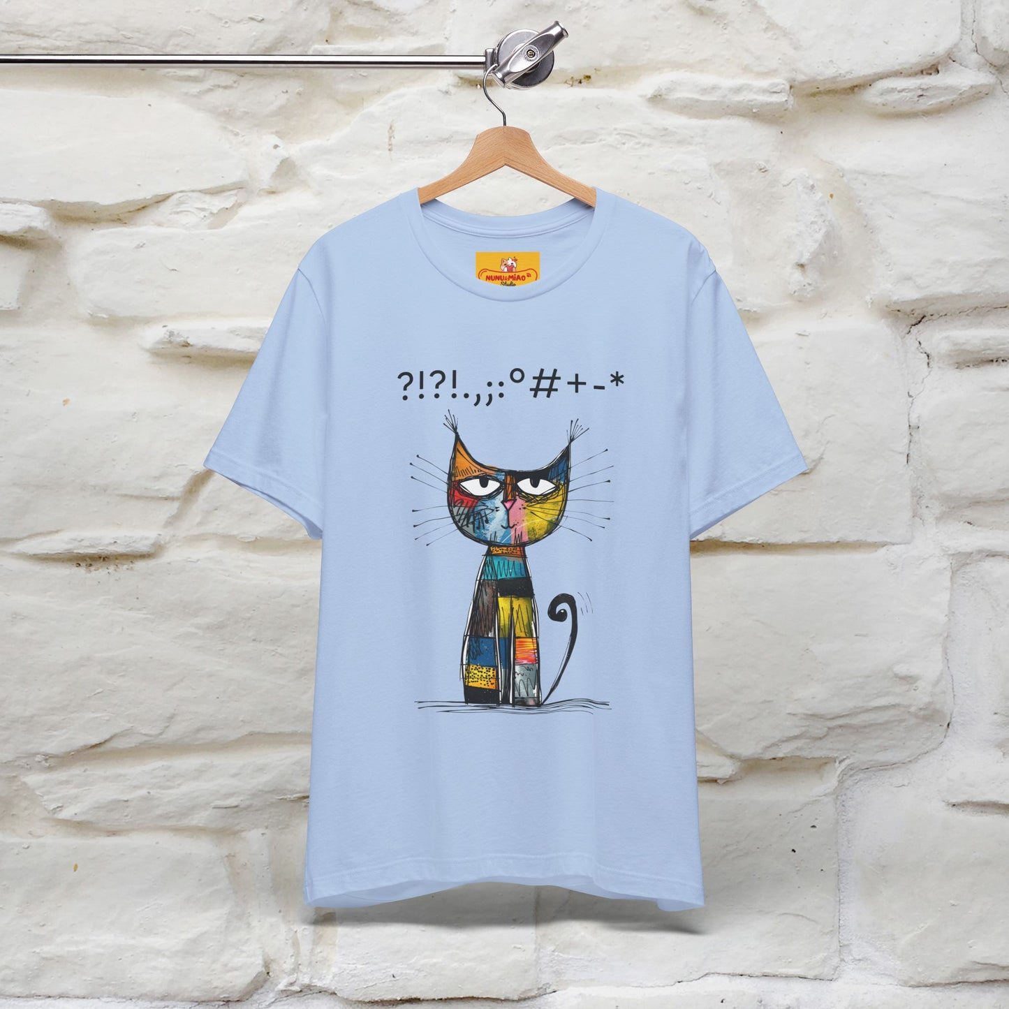 "Enigma" Cat T-shirt |Nunu&Miao Studio - Nunu&Miao Studio