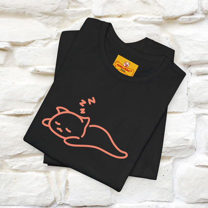 ''You Gotta Keep Going To Keep Growing" Cat T-Shirt| Front & Back Design | Nunu&Miao Studio - Nunu&Miao Studio