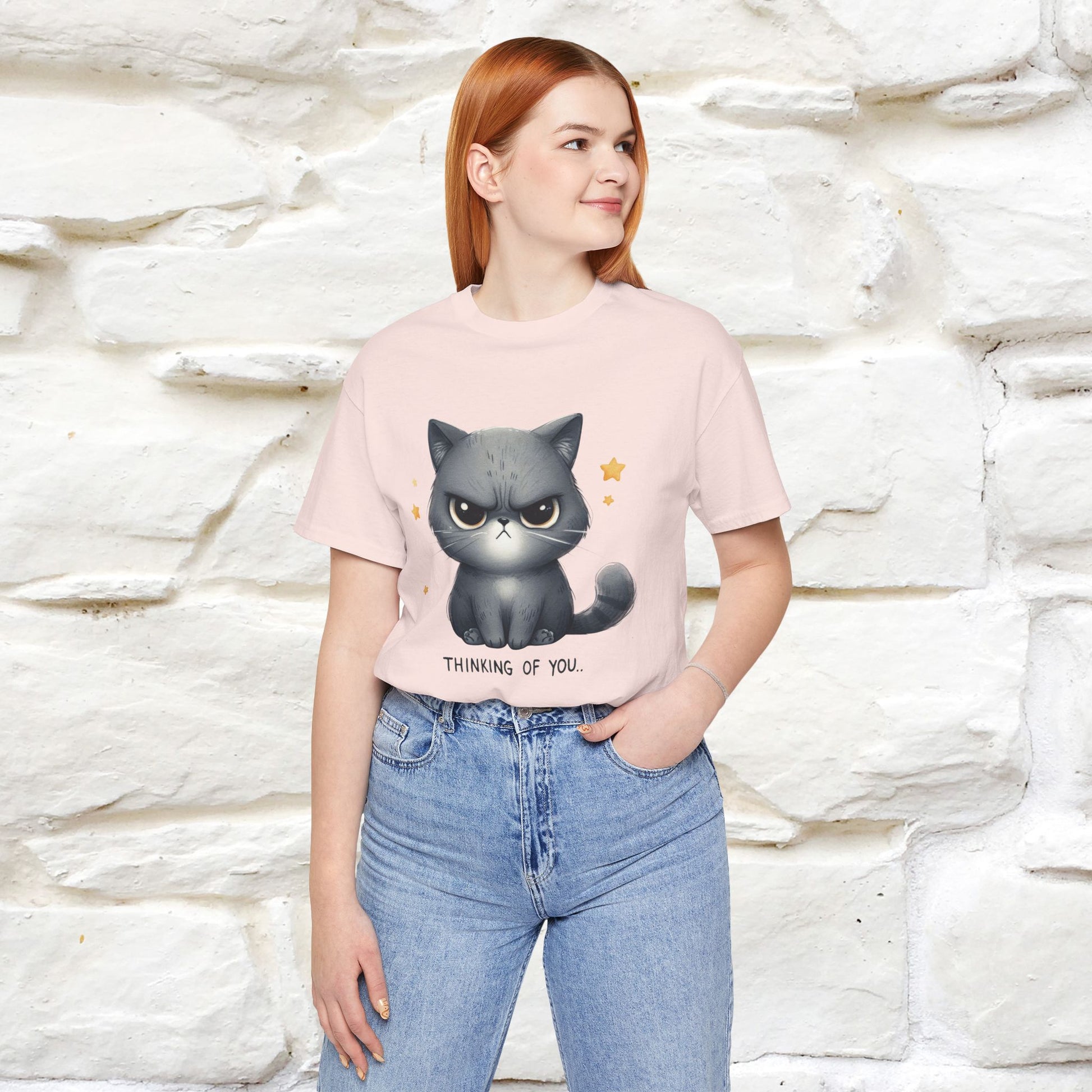 "Thinking Of You" |Funny T-Shirt | Nunu&Miao Studio - Nunu&Miao Studio