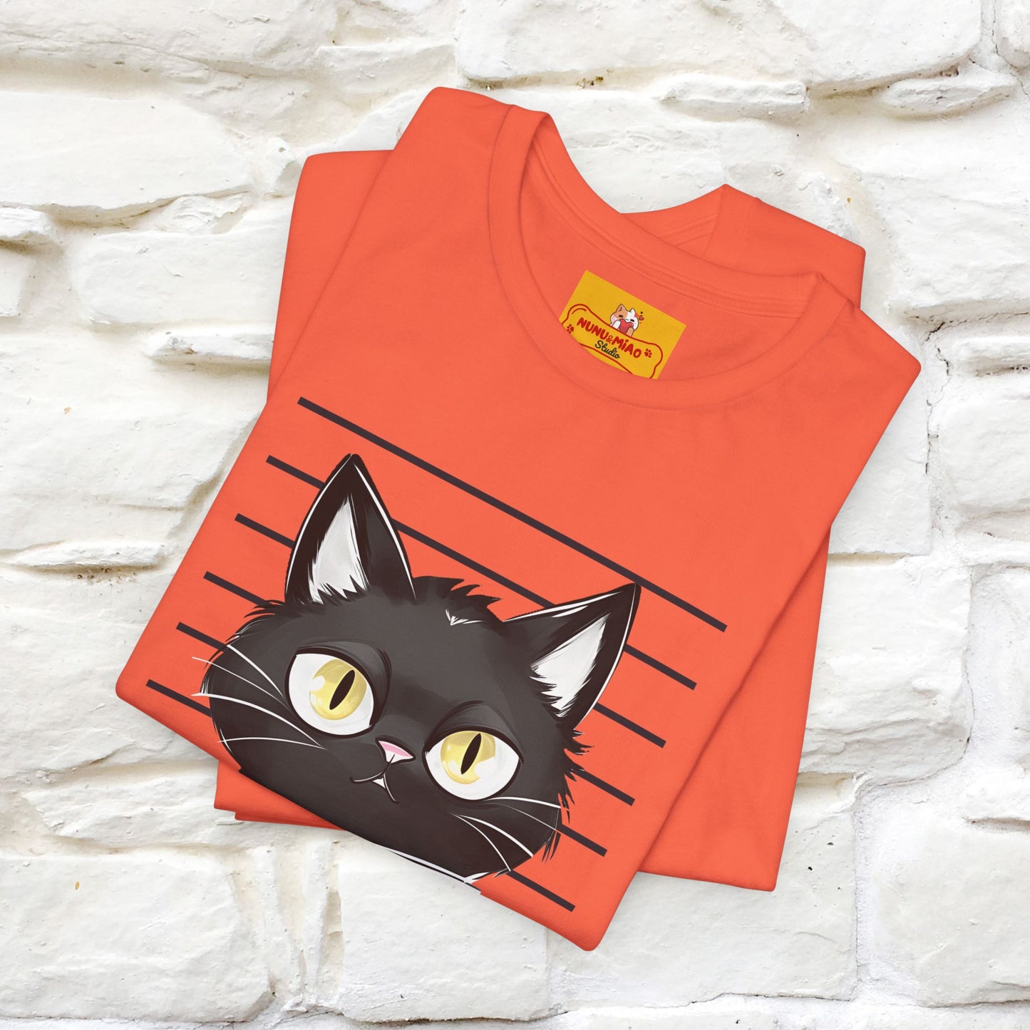 "Bad Cattitude" T-Shirt for Men & Women | 100% Cotton* - Nunu&Miao Studio