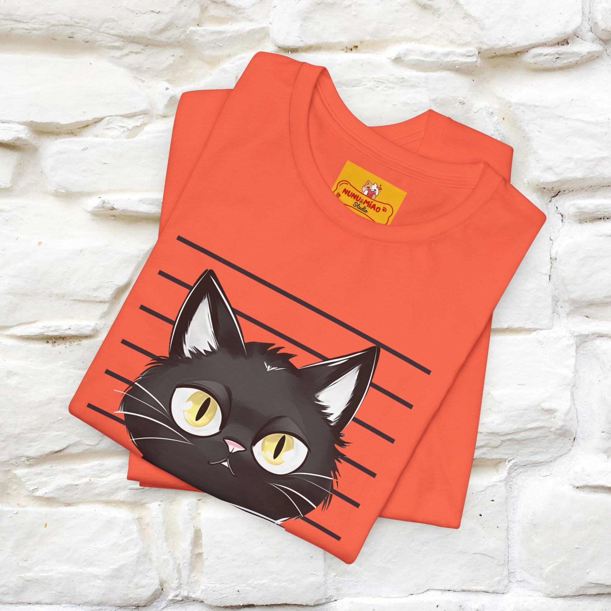 "Bad Cattitude" T-Shirt for Men & Women | 100% Cotton* - Nunu&Miao Studio