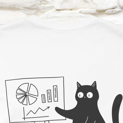 “Trust me, I’m statistically significant.”|  Cat T-Shirt | Front & Back Design | Nunu&Miao Studio