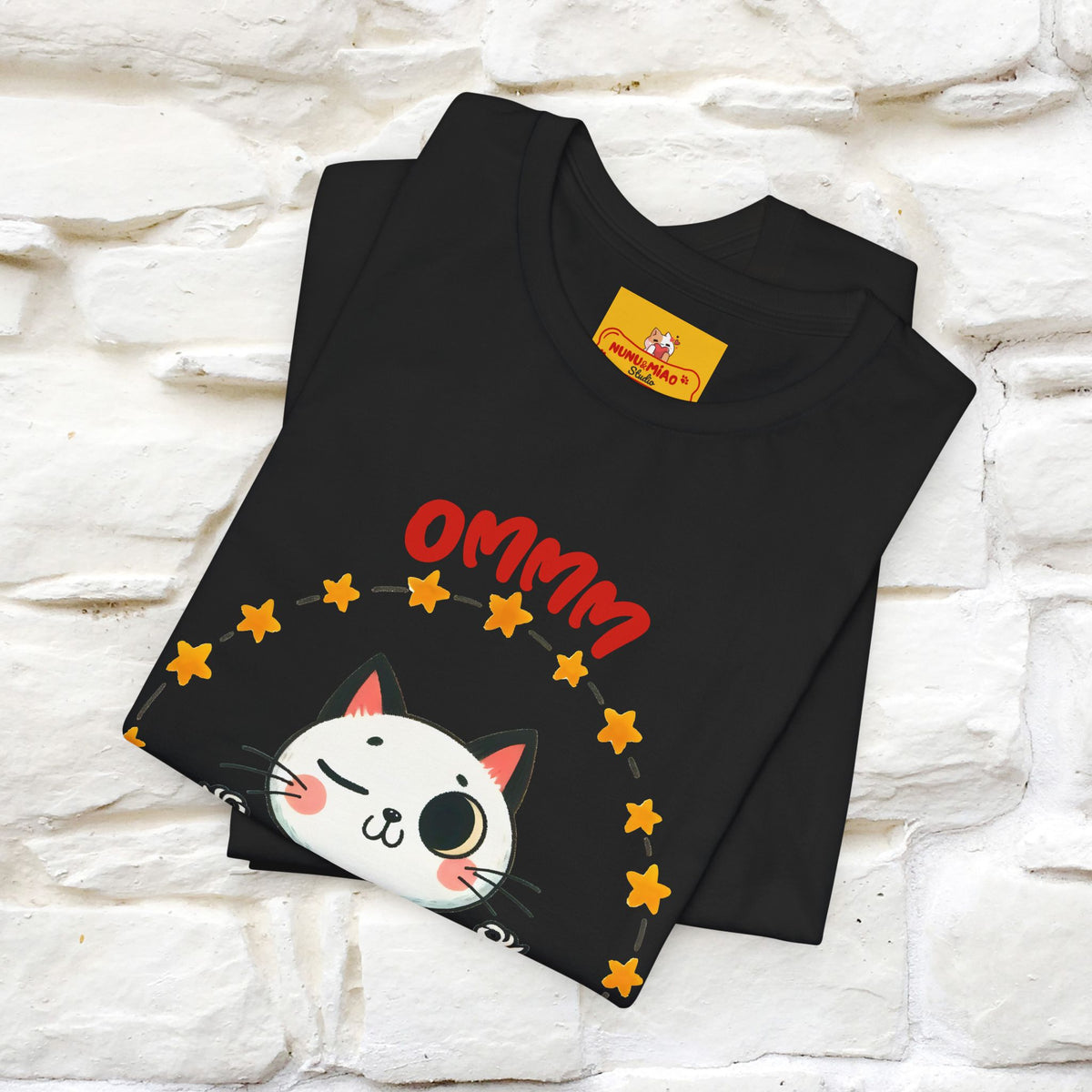 ''Ommm, Keep Calm'' Cat T-Shirt | Nunu&Miao Studio