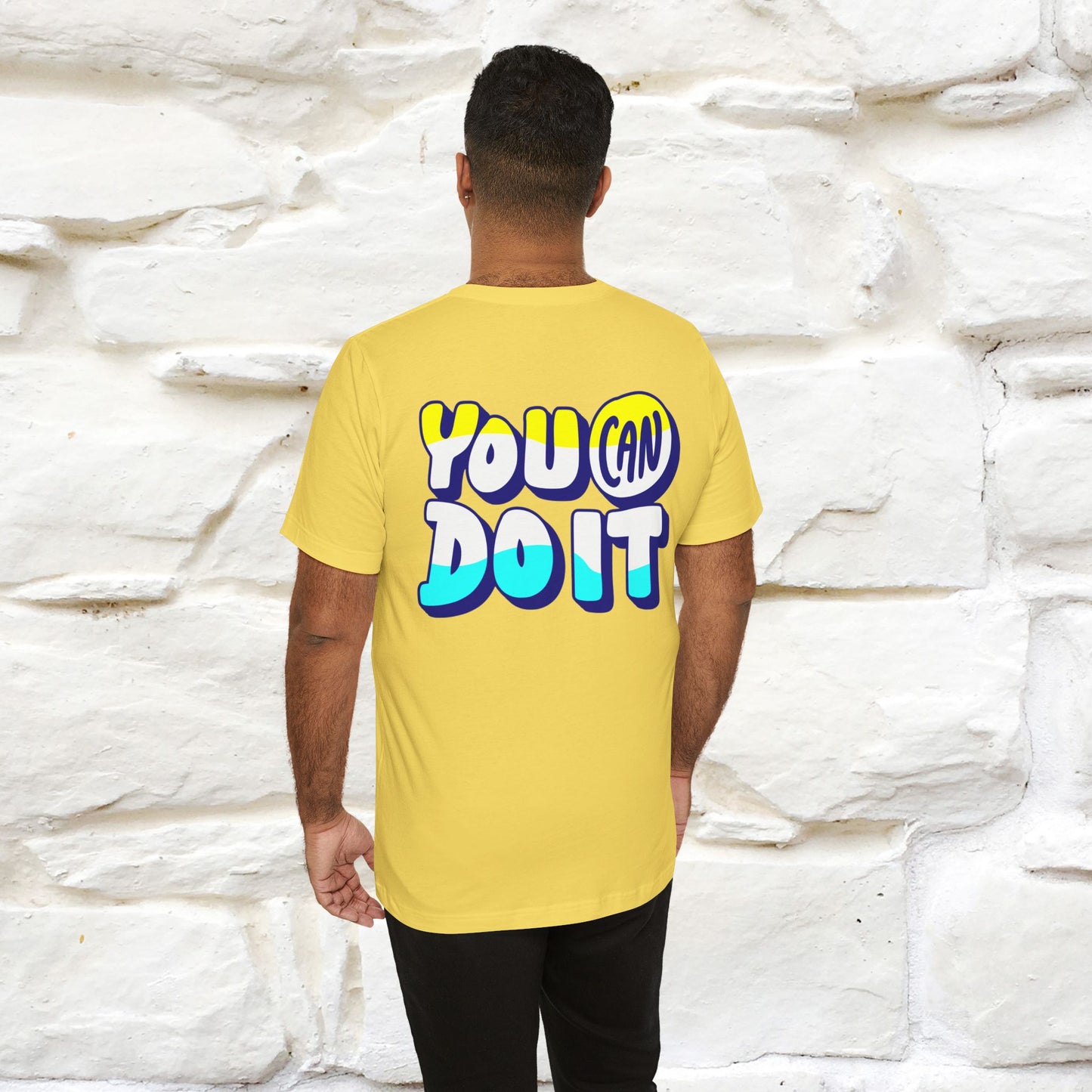 "You Can Do It'' | Front & Back Design | Nunu&Miao Studio - Nunu&Miao Studio