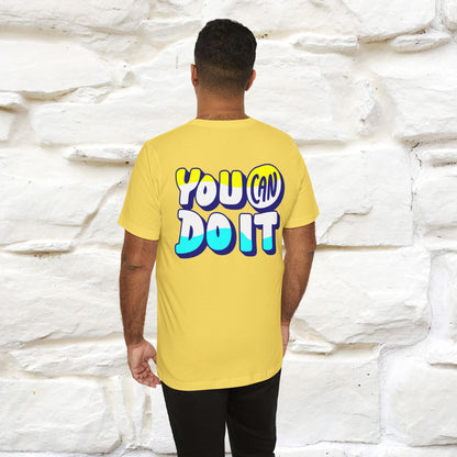 "You Can Do It'' | Front & Back Design | Nunu&Miao Studio - Nunu&Miao Studio