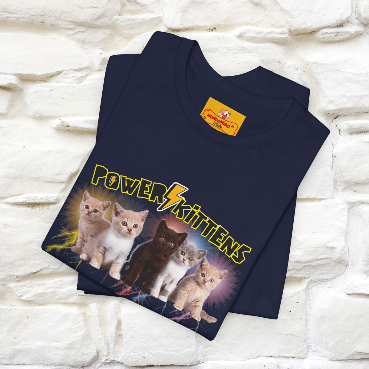 ''Power Kittens ''| CatT-Shirt | Nunu&Miao Studio
