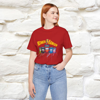 ''Meower Ranger''| CatT-Shirt | Nunu&Miao Studio