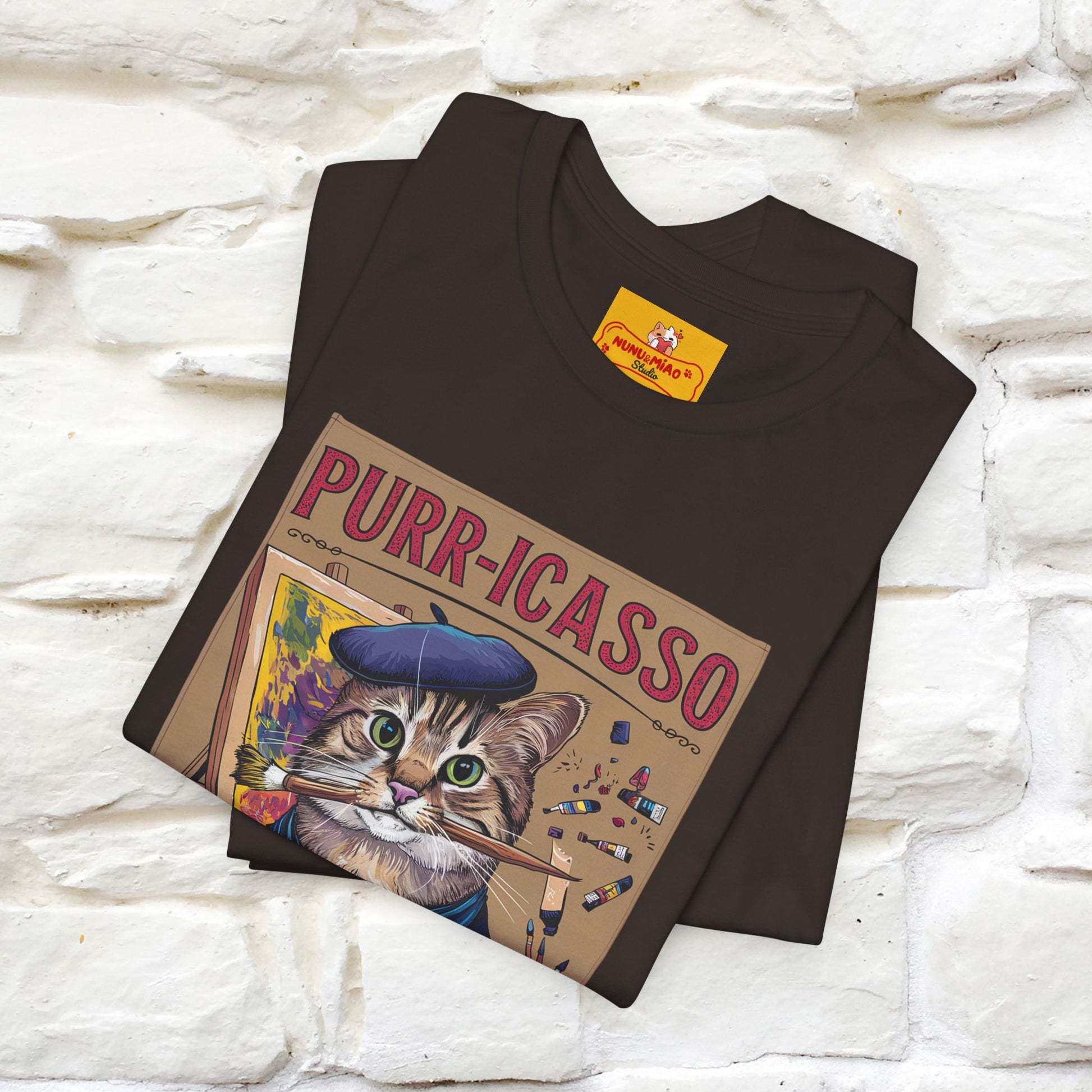 ''Purr-Icasso Masters Of Meows'' | CatT-Shirt | Nunu&Miao Studio - Nunu&Miao Studio