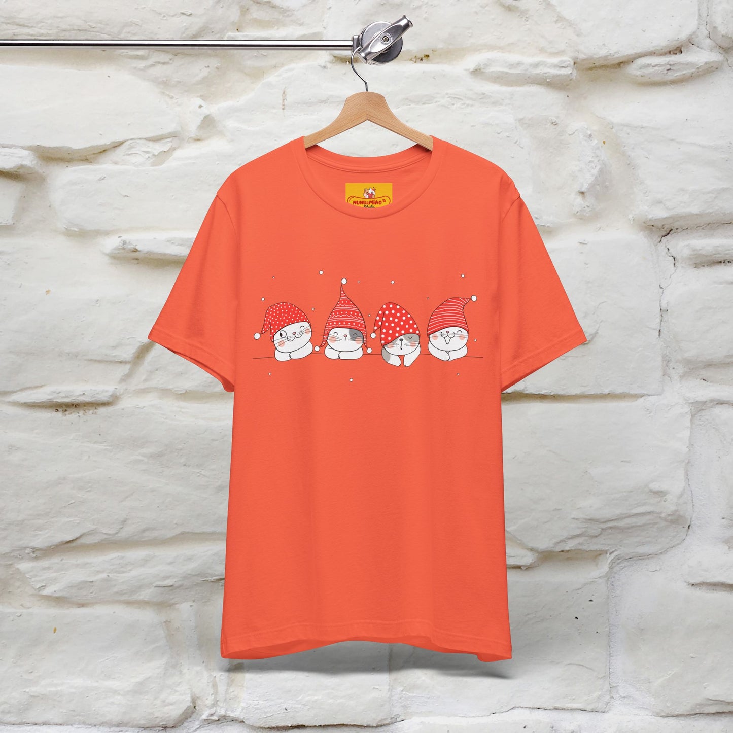 ''Christmas Cute'' |Cats T-shirt | Nunu&Miao Studio - Nunu&Miao Studio