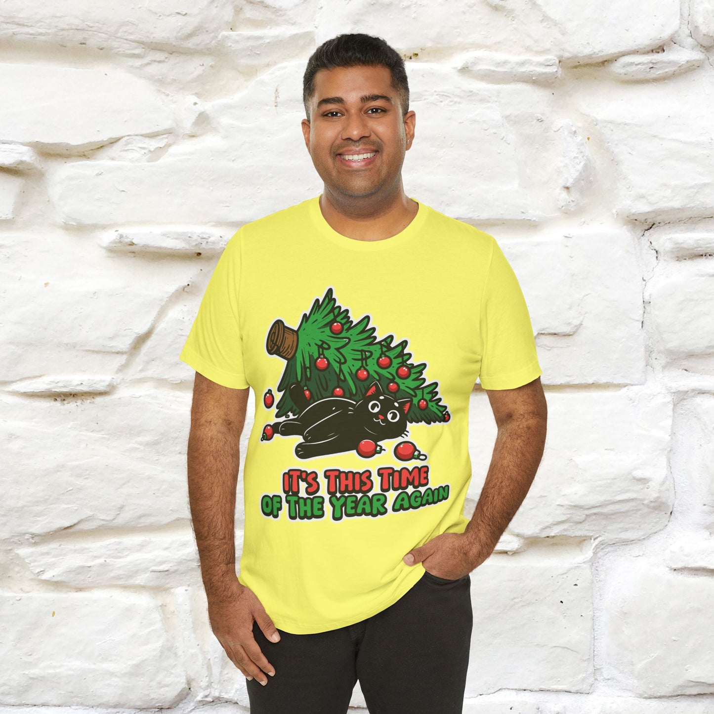 “It's This Time Of The Year ...” | Cat T-Shirt | Nunu&Miao Studio