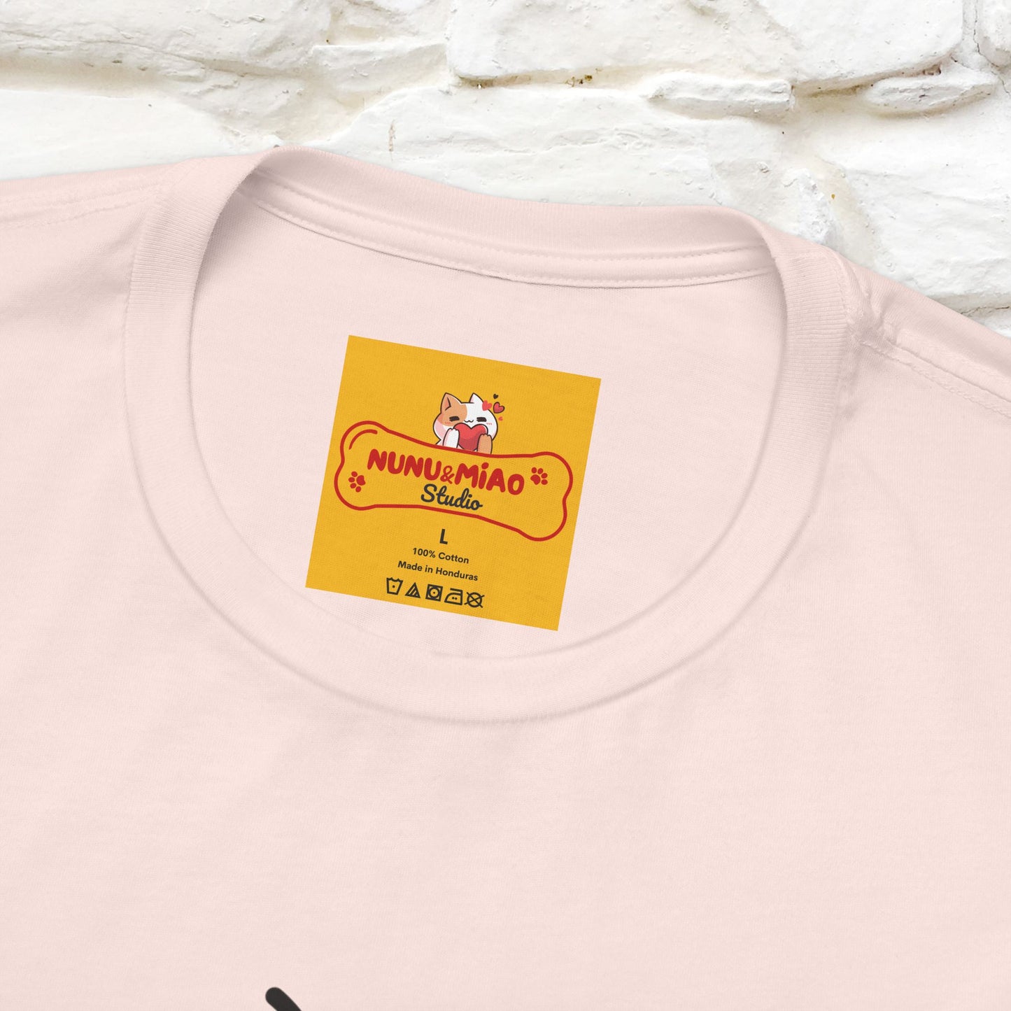 ''Error 404 Motivation Not Found'' Cat T-Shirt Front and Back Design | Nunu&Miao Studio - Nunu&Miao Studio