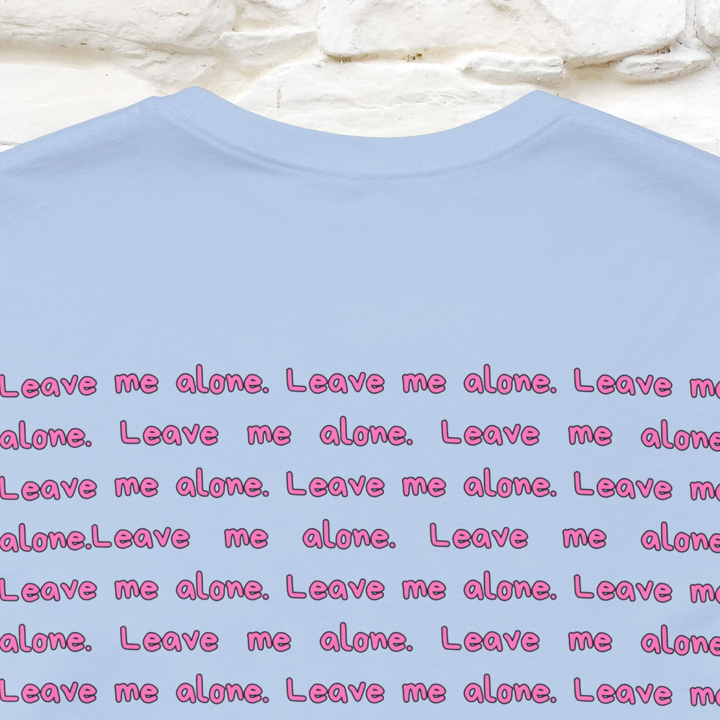 ''Leave Me Alone'' Cat T-Shirt | Nunu&Miao Studio - Nunu&Miao Studio