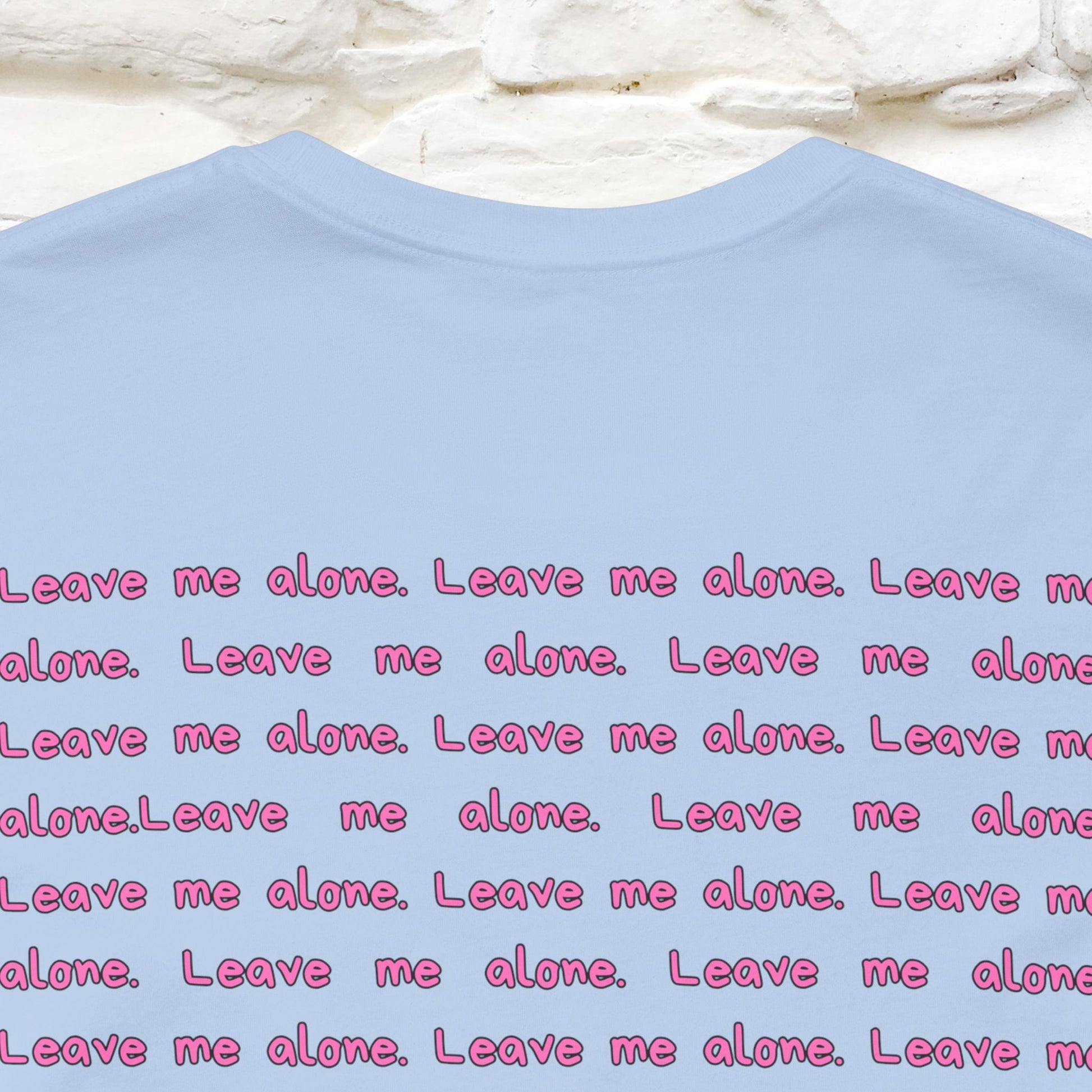 ''Leave Me Alone'' Cat T-Shirt | Nunu&Miao Studio - Nunu&Miao Studio