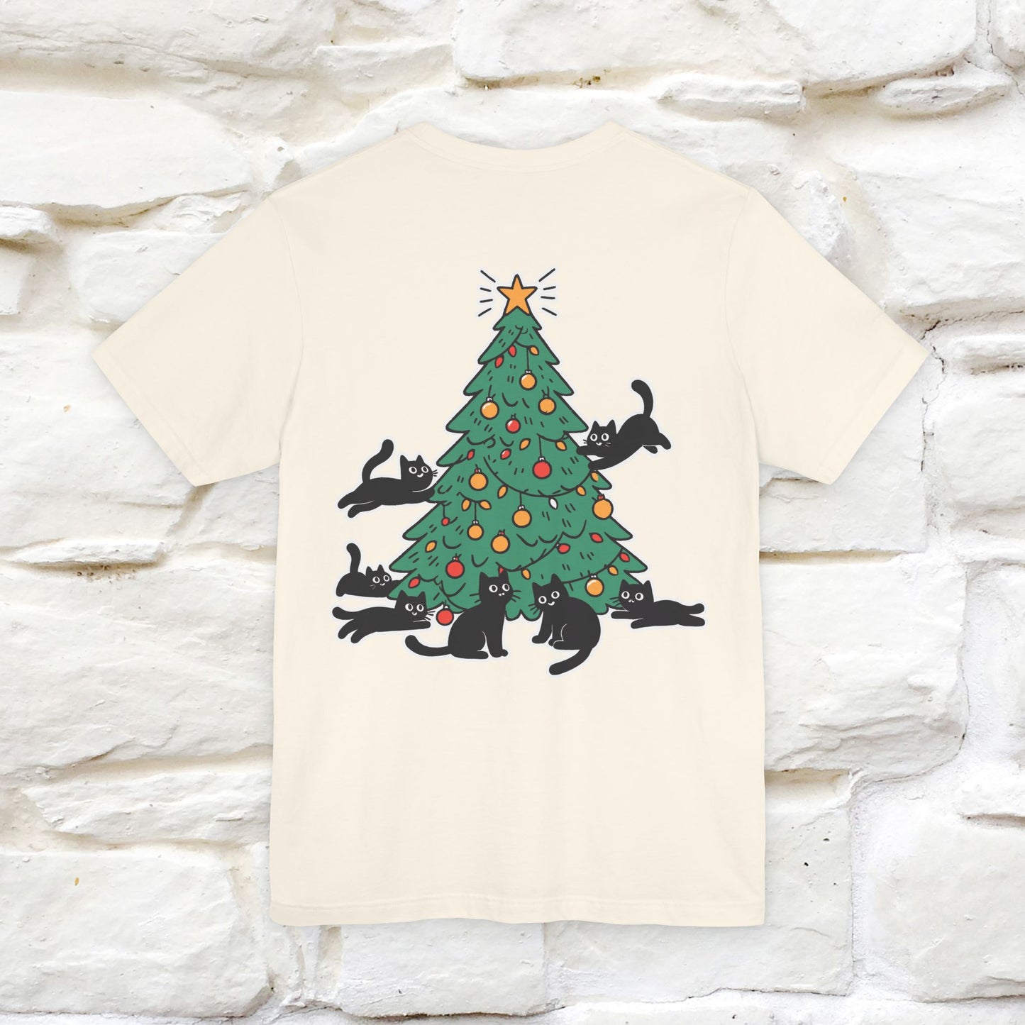 “Cat Christmas Tree” | Cat T-Shirt | Nunu&Miao Studio