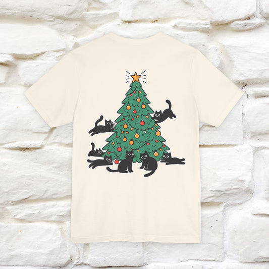 “Cat Christmas Tree” | Cat T-Shirt | Nunu&Miao Studio